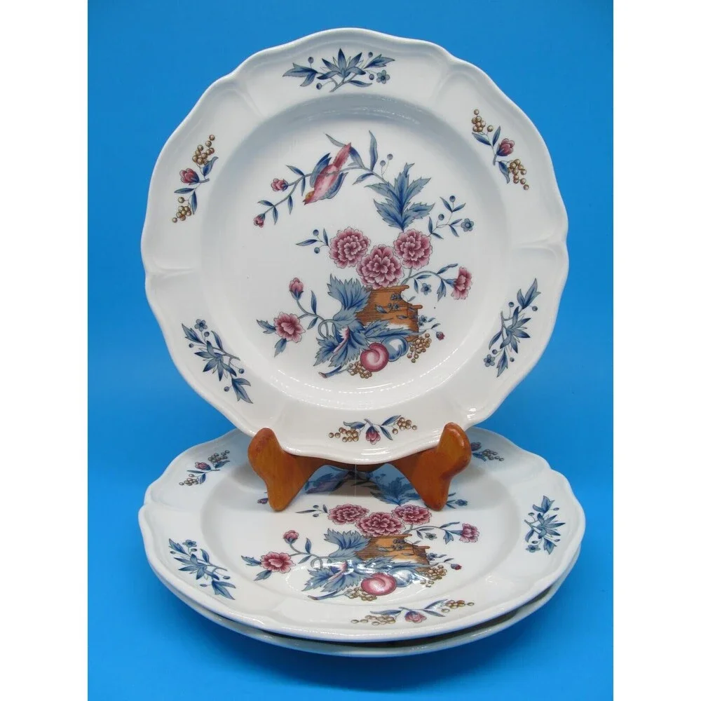 Wedgwood Etruria And Barlaston Potpourri Set Of 3 Vintage 8 1/4